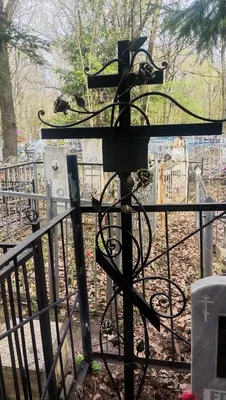 Кованые кресты на могилу в Нижнем Новгороде купить — Кузница «Три Кузнеца»