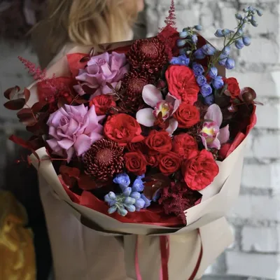 Букет любимой из экзотических цветов и роз - заказать и купить за 4 280 ₽ с  доставкой в Москве - партнер «ЦВЕТОЧКИ»