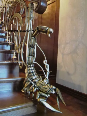 Кованые перила для лестниц, художественная ковка на страже безопасности  лестничных маршей, изделия ручной работы, железные кружева, созданные  руками кузнецов