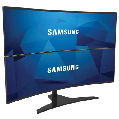 Купить FS-MIS38426 Настольный кронштейн на 2 изогнутых ЖК-мониторов Samsung  43'' или 49'' (1x2), макс. нагрузка 27,2 кг | СНК-С | Дистрибьютор ProAV