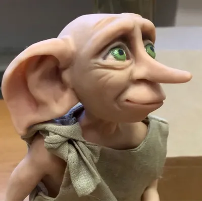 ДОББИ , DOBBY, Elf, Эльф, домовой в интернет-магазине Ярмарка Мастеров по  цене 7000 ₽ – P8DCMRU | Портретная кукла, Москва - доставка по России