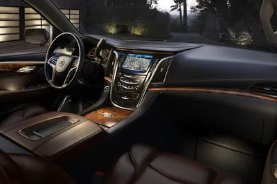 Cadillac показал салон роскошного Escalade 2015 Allroader.ru
