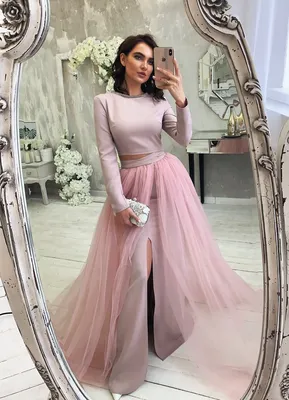 Купить Съемная пышная юбка в пол (Розовый) в Челябинске в ШоуРуме платьев  по выгодной цене