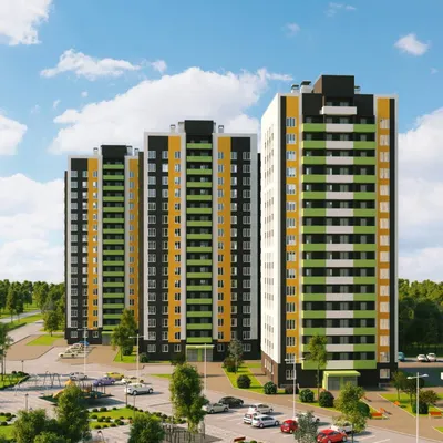 Возведено семь этажей квартала «Молодежный» в шестой очереди микрорайона Южный  город -Новости