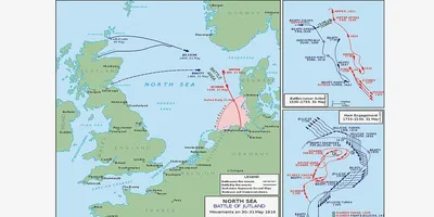 Ютландское сражение: крупнейший морской бой Великой войны | Пикабу