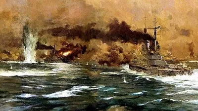 Ютландское сражение. Хронология событий (великие морские битвы и сражения)  - YouTube