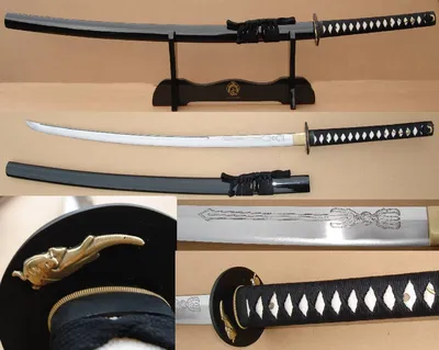 Катана меч самурая Япония - 64 фото