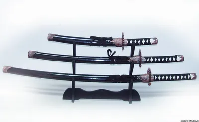 Катана, японский самурайский меч \"Чакумо\" купить по цене 17 950 р.,  артикул: SI-SW-600-DR-KA в интернет-магазине Kitana