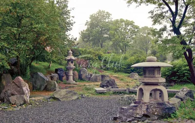 Японский сад камней во Владивостоке