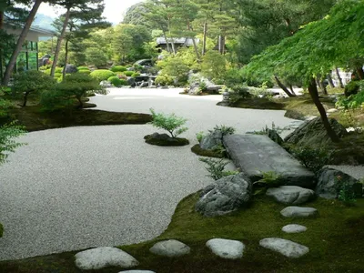 Сад камней - создание своими руками Описание японского стиля