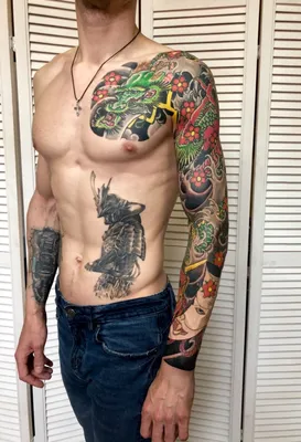 Тату японский демон - 6 Фото и значение татуировок. 2023