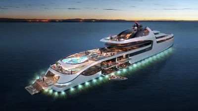 Посмотрите, как выглядит яхта за миллиард долларов: она роскошна - Quto.ru