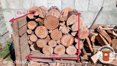 1 складометр дров фото