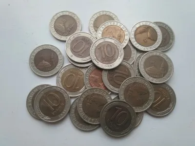 Монета 10 рублей 1991 года. ЛМД. Биметалл. | Памятные монеты | AliExpress