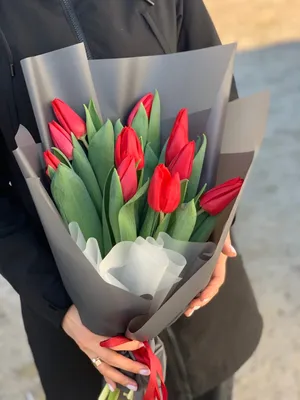 Купить Букет из 11 тюльпанов Т25 в Бресте | Говорящие цветы