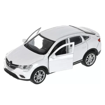 Модель машины Технопарк Renault Arkana, 12 см, белая - Челябинский  Универмаг «Детский Мир»