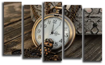 Модульная картина \"Старинные часы\" – купить по низкой цене с доставкой по  России | Интернет-магазин модульных картин Picasso