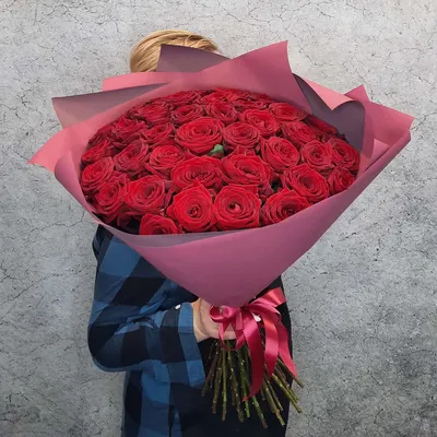 Букет из 35 красных роз купить от 7200 рублей в Спб с доставкой | Fleur de  Lys