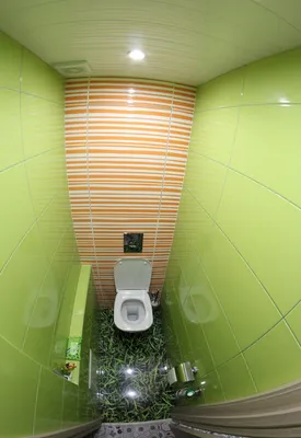 Салатный туалет с лягушкой, линолеум, пвх покрытия, ковролин — Идеи ремонта