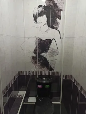 3D панель ПВХ для туалета № TA-31 (арт.182884) ➤ Купить в Москве по цене  470.00 ₽
