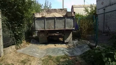 5-тонн песка 12.08.2013 - YouTube