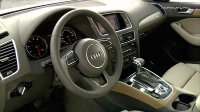 Новая Audi Q5 2013 обзор салона и интерьер - YouTube