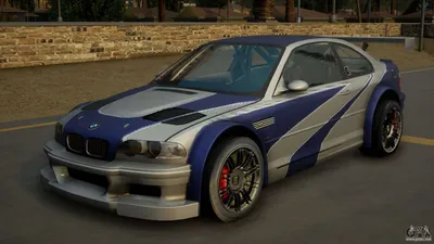 BMW M3 GTR (E46) from Need For Speed: Most Wante 1 for GTA San Andreas  Definitive Edition