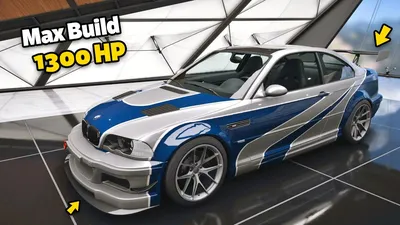 Forza Horizon 5 - Most Wanted BMW M3 GTR Customization - YouTube