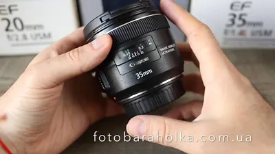 Canon EF 35mm f/2 IS USM видео обзор объектива личный опыт - YouTube