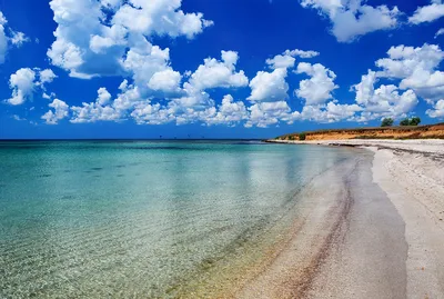 Отдых в Крыму на песчаном пляже | Песчаный пляж отеля Галислава