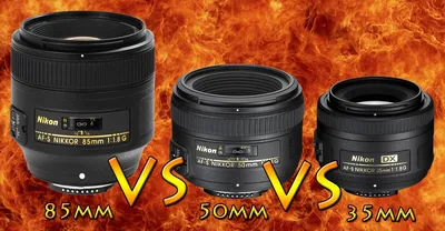 85mm vs. 50mm vs. 35mm | Что лучше и для каких задач, 35mm или 50mm или  85mm?