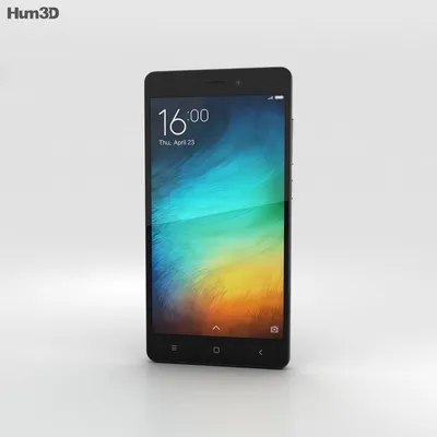 Xiaomi Redmi 3 Pro Dark Gray 3D model - Electronics on Hum3D