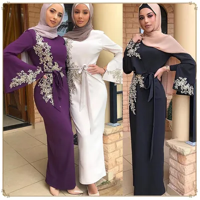 Абайя женская, мусульманское платье Amira 146317864 купить в  интернет-магазине Wildberries