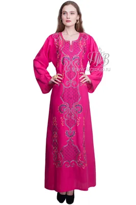 мусульманское длинное платье абайя