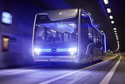 Mercedes-Benz представил городской автобус будущего - КОЛЕСА.ру –  автомобильный журнал