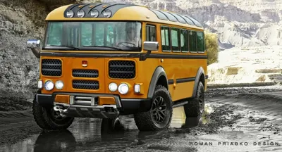 Автобус-внедорожник — ПАЗ-672