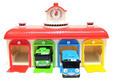 Игровой набор - Гараж Тайо - Little Bus TAYO | Играландия - интернет  магазин игрушек