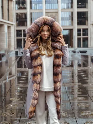 Парки с мехом женские купить в Москве 22990 руб, зимние парки с натуральным  мехом