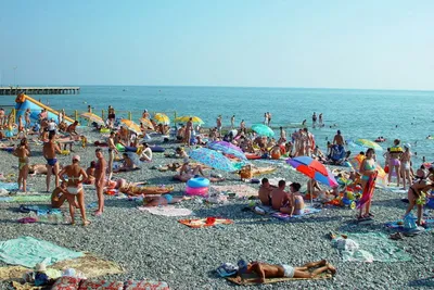 Пляжи Адлера – городской пляж, фото, отзывы