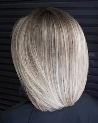 Аиртач окрашивание блонд на короткие волосы - 63 фото