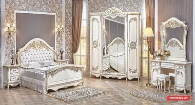 Набор мебели для спальни «Даниэлла» крем — купить в Минске в рассрочку,  цена и отзывы