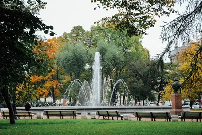 Парк «Александровский сад» в Санкт-Петербурге | A-a-ah.ru