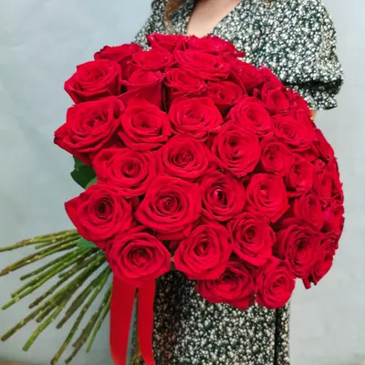 Купить Букет цветов \"Алые паруса\" №163 в Москве недорого с доставкой