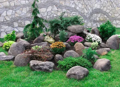 Альпийская горка в саду. Правила создания каменистых композиций. |  Ландшафтный дзен | Дзен