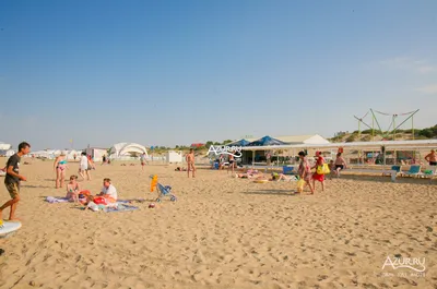 Пляжи курортного поселка Витязево (Анапа)