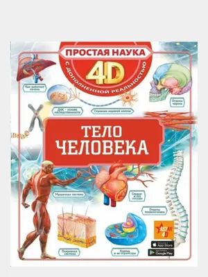 Тело человека 4D с дополненной реальностью / Анна Спектор купить по цене  360 ₽ в интернет-магазине KazanExpress