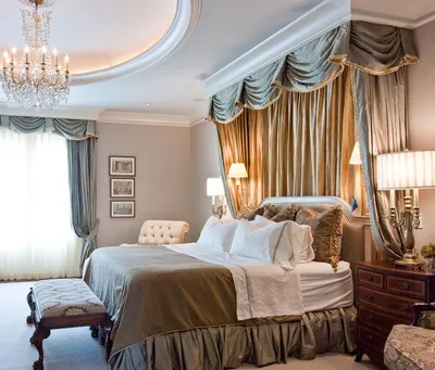 Балдахин над кроватью: 50 примеров штор и занавесок над спальным местом