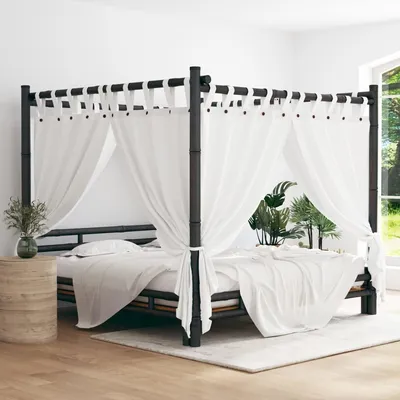 Кровать с балдахином Кровать из бамбука Двуспальная кровать Кровать с  балдахином купить в Германии - kaufbei.tv