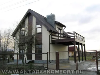 Фото частных домов с балконом » Современный дизайн на Vip-1gl.ru