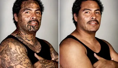 Бандитские татуировки: до и после